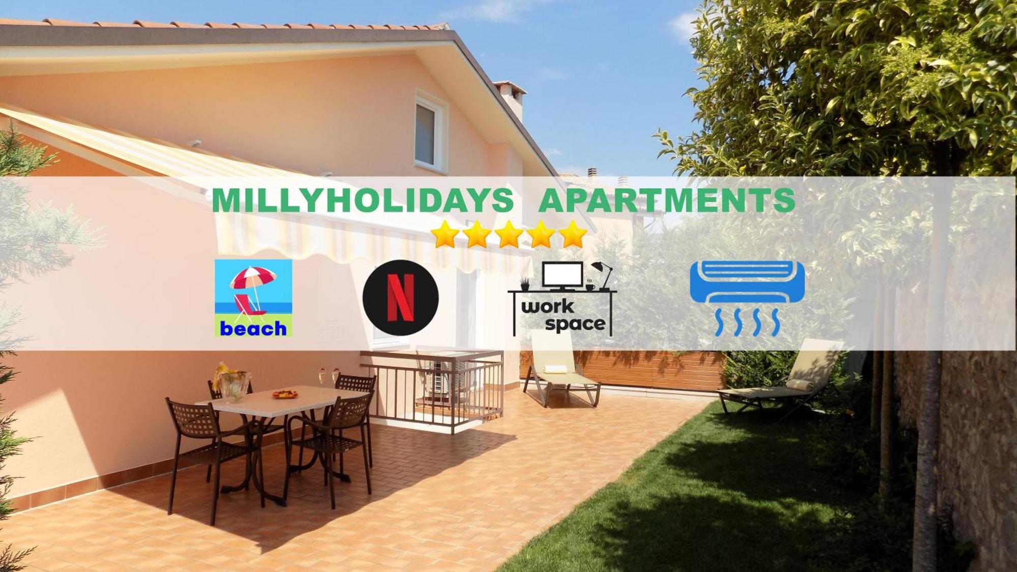 Millyholidays - Sunflower - Center - Nearby - Private Garden - Pool Appartamento